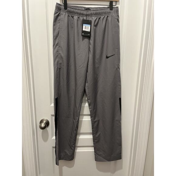 Nike Dri-Fit Dry Training Pants Mens Medium Gray 927380-036 Athletic Performance - Picture 1 of 10